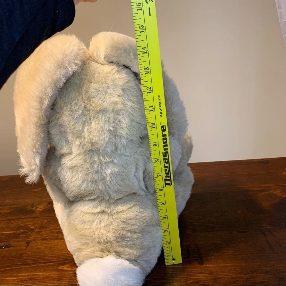 VTG Dakin 1980 Jumbo 15” Bunny Pot Belly